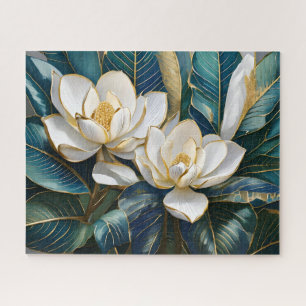 Southern Magnolia Art Jigsaw Puzzle