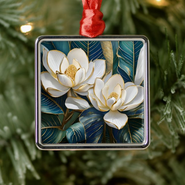 Southern Magnolia Art Metal Tree Decoration (Tree)