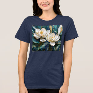 Southern Magnolia Art Tri-Blend Shirt