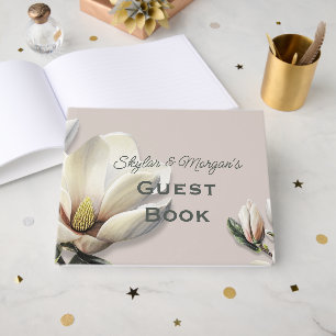 Southern Magnolia Wedding Guest Book