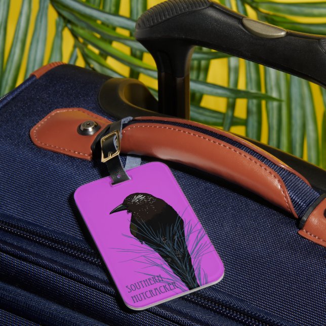 Southern Nutcracker  Luggage Tag (Front Insitu 1)