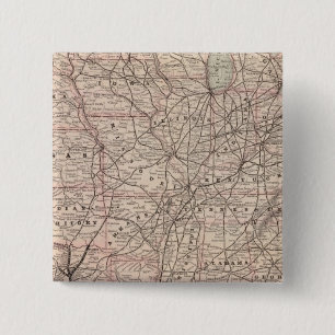 Southern Pacific Company 15 Cm Square Badge