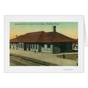 Southern Pacific Railroad Depot in Medford, OR