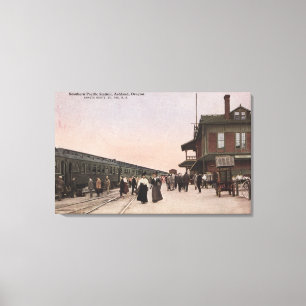Southern Pacific Railroad Station Canvas Print
