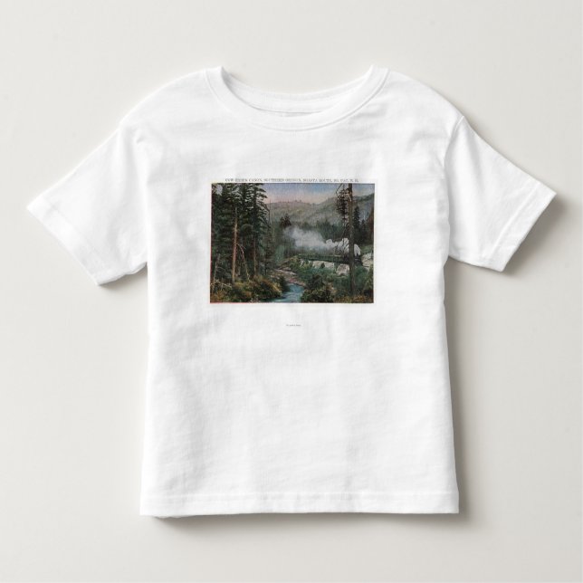 Southern Pacific Railroad Toddler T-Shirt (Front)