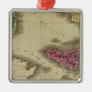 Southern Part Of Italy Metal Tree Decoration