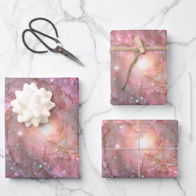 Southern Pinwheel Galaxy Wrapping Paper Sheet (Front)