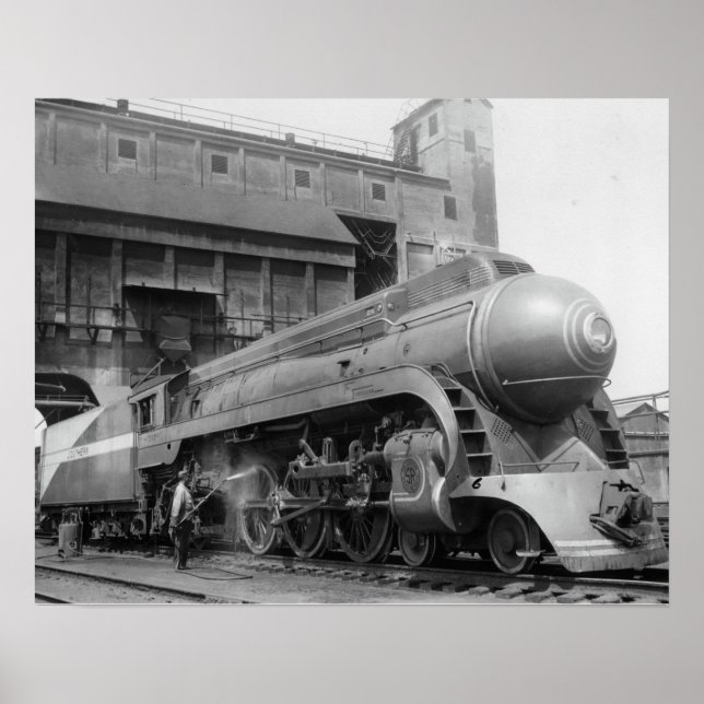 Southern Railway Pacific PS-4 #1380 Poster (Front)