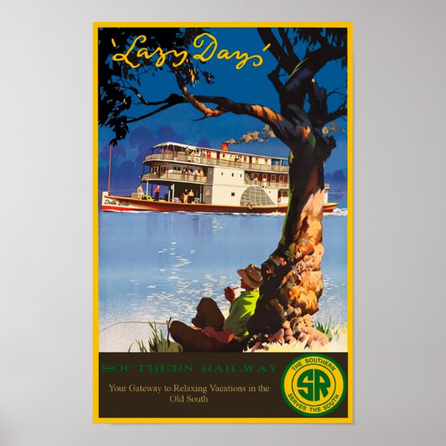 Southern Railway travel poster (Front)