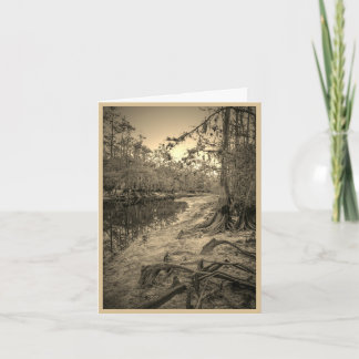 "Southern Retreat" Card