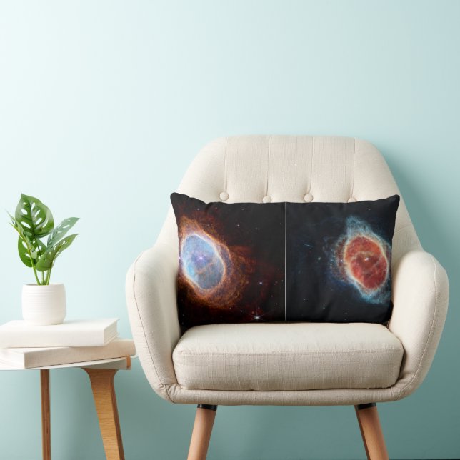 Southern Ring Nebula Lumbar Cushion (Chair)