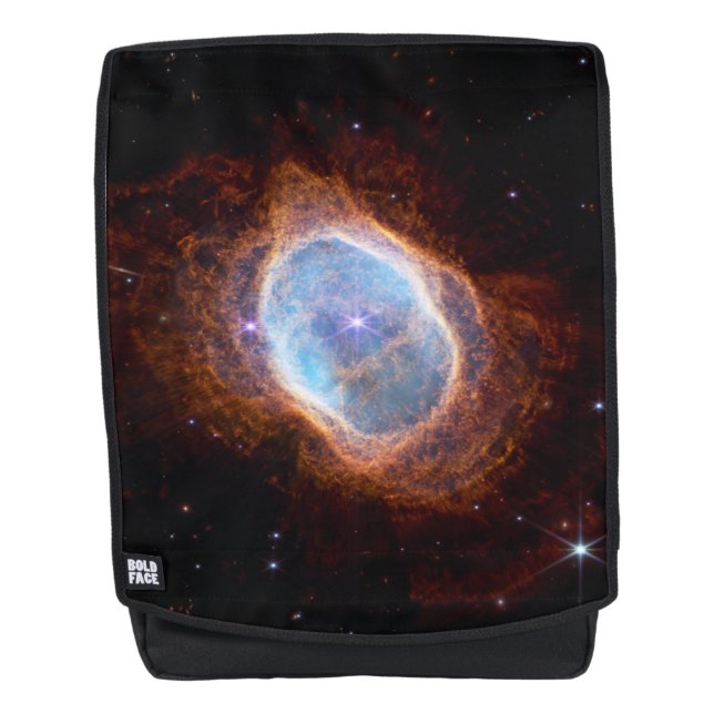 Southern Ring Nebula Space James Webb Telescope Backpack (Front)
