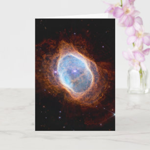 Southern Ring Nebula Space James Webb Telescope Card