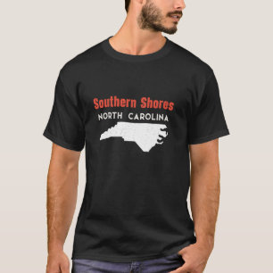 Southern Shores North Carolina USA State America T T-Shirt