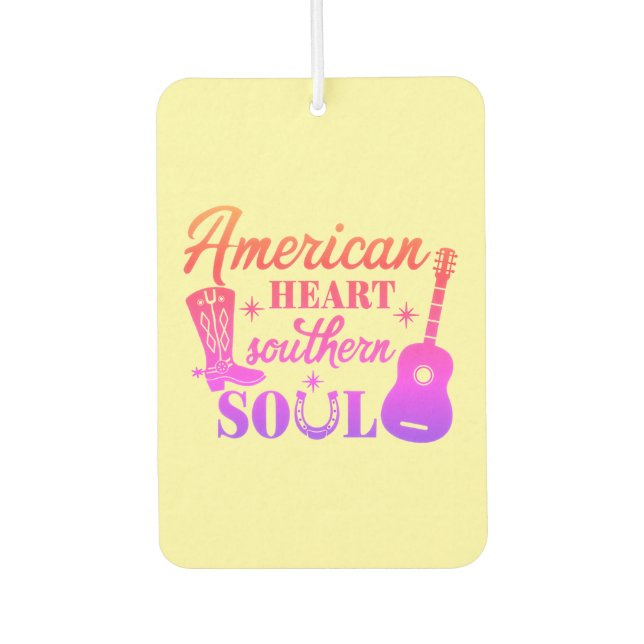 “Southern Soul” Air Freshener (Front)