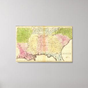 Southern States Canvas Print