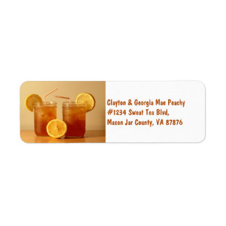 Southern Sweet Tea for Two in Mason Jars