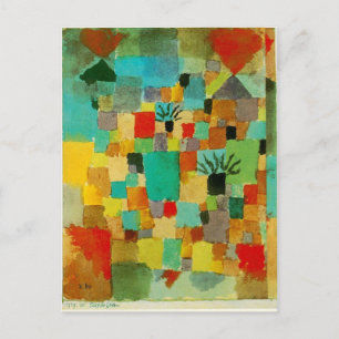 Southern (Tunisian) gardens by Paul Klee Postcard