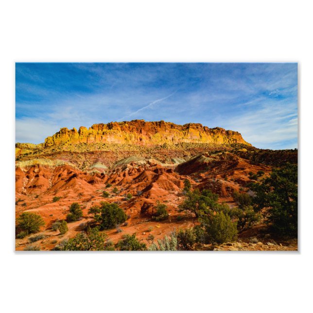 Southern Utah Mesa Photo Print (Front)