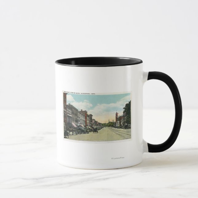 Southern View Down Main Street Mug (Right)