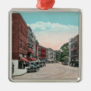 Southern View of Margaret Street Metal Tree Decoration