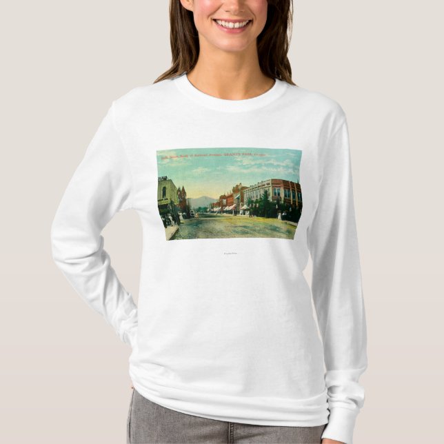 Southern View of Sixth Street from Railroad T-Shirt (Front)