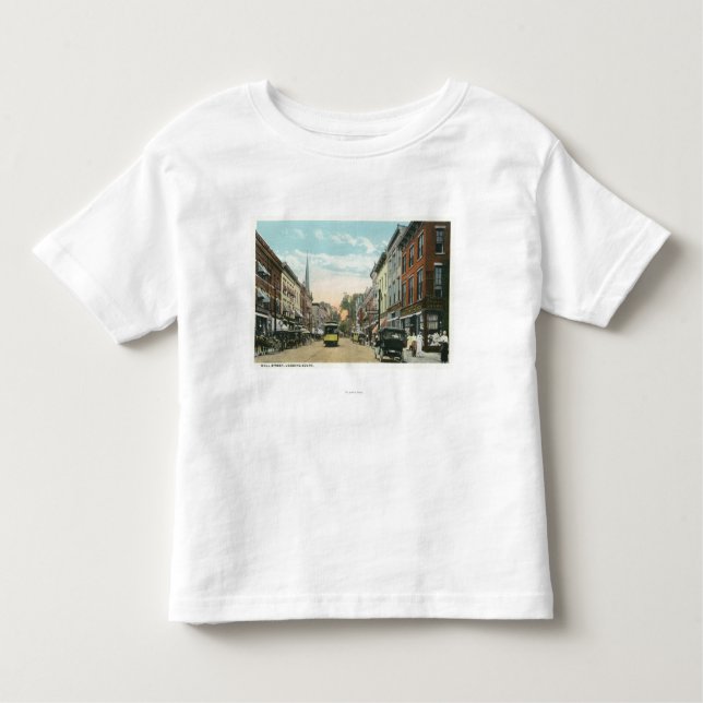Southern View of Wall Street Toddler T-Shirt (Front)