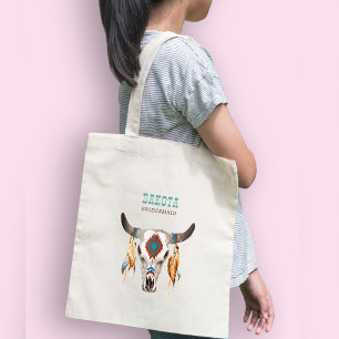Southern western boho tribal bridesmaid gifts tote bag