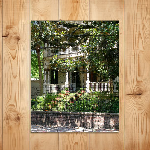 Southern Wrap Around Porch Savannah GA Jigsaw Puzzle