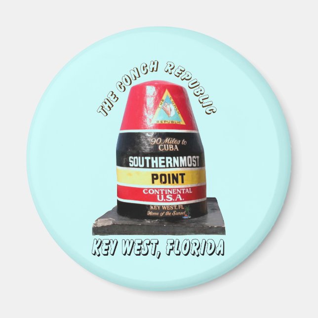 Southernmost Point Magnet (Front)