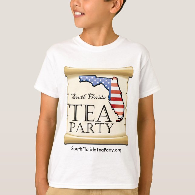 SouthFloridaTeaParty.org T-Shirt (Front)