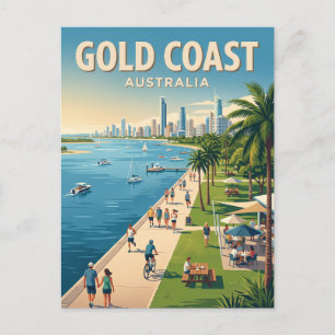 Southport Broadwater Australia Postcard