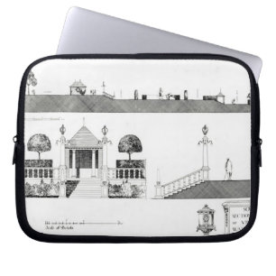 Southport: Section and Details of Upper Terrace an Laptop Sleeve
