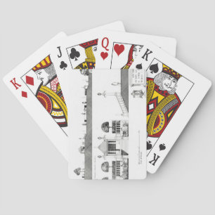 Southport: Section and Details of Upper Terrace an Playing Cards
