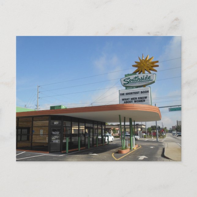 Southside Dry Cleaner Lakeland Florida Postcard (Front)