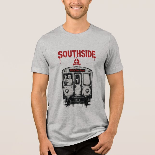 Southside Pope Tri-Blend Shirt (Front)