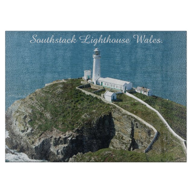 Southstack Lighthouse Wales. Cutting Board (Front)