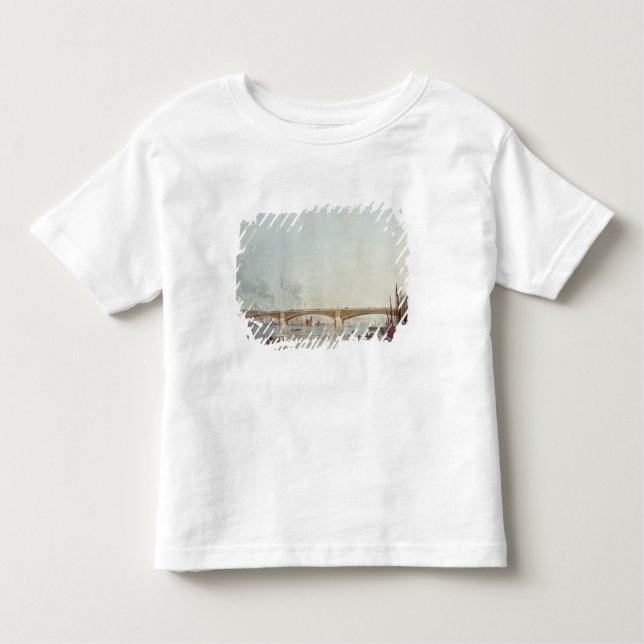 Southwark Bridge, West Front, from Bankside Toddler T-Shirt (Front)