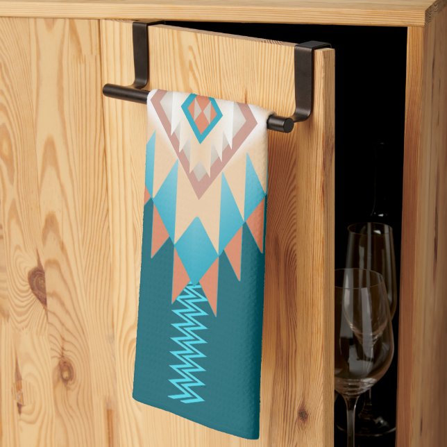 Southwest 4 - changeable colour tea towel (Thirds Fold)