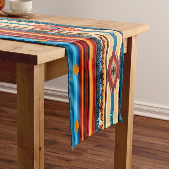 Southwest 7, changeable colour short table runner (In Situ)