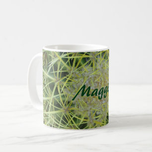 Southwest Add your Name Barrel Cactus Coffee Mug