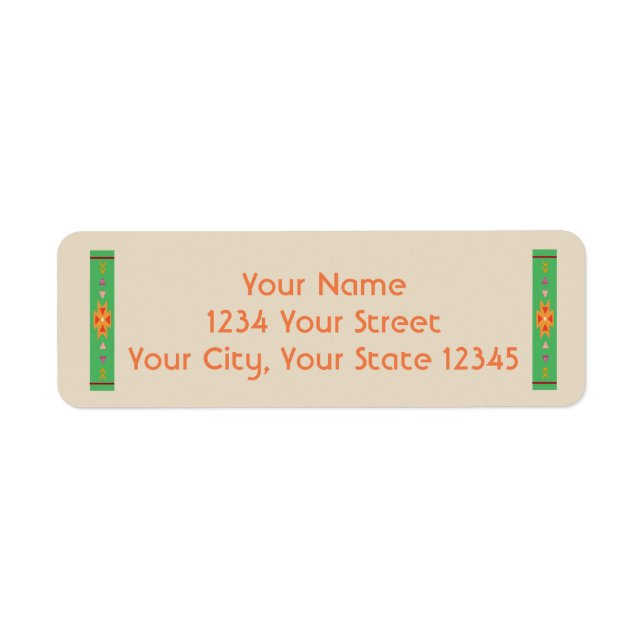 Southwest Address Label (Front)