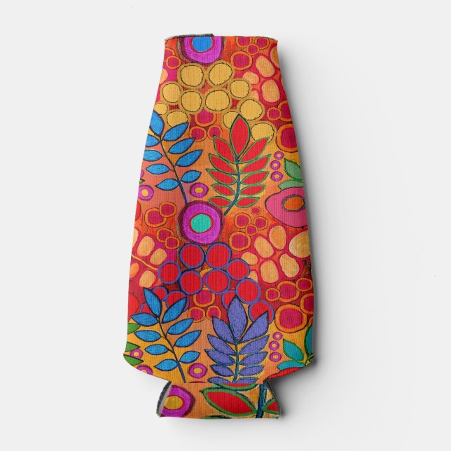 Southwest Arizona Flowers Can Cooler (Front)