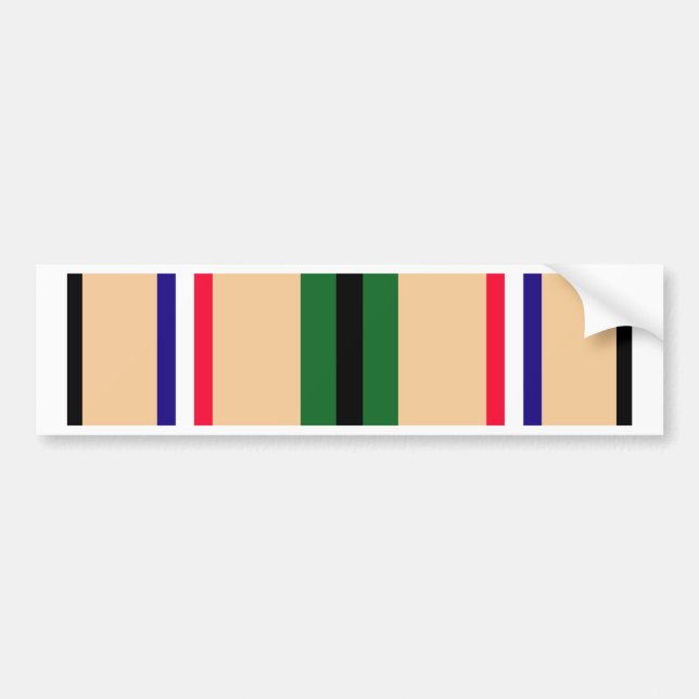 Southwest Asia Service Ribbon Bumper Sticker (Front)