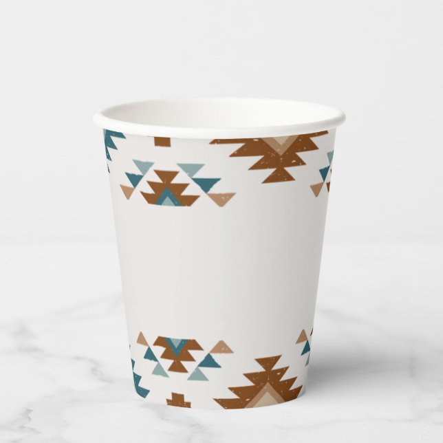 Southwest Baby Shower Paper Cups (Front)