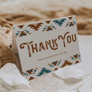 Southwest Baby Shower Thank You   Cowboy Baby