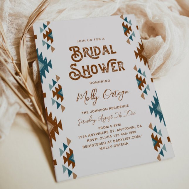 Southwest Bridal Shower Invitation | Western (Creator Uploaded)