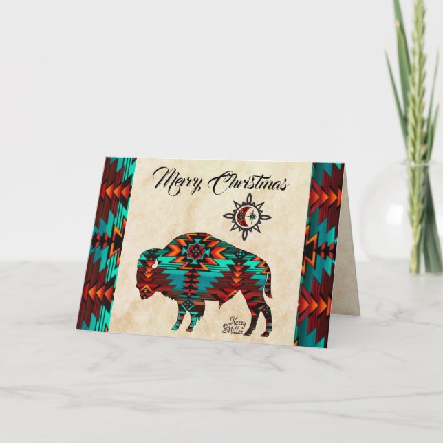 Southwest Buffalo Holiday Card (Front)