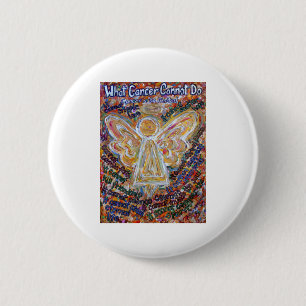 Southwest Cancer Angel 6 Cm Round Badge