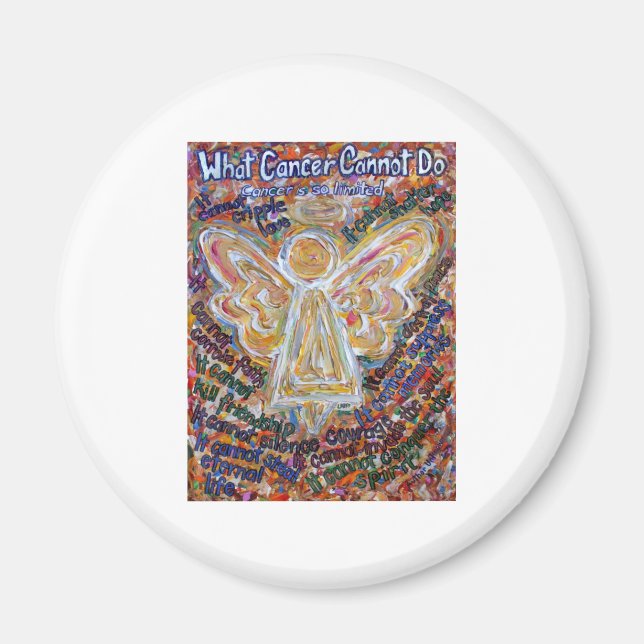 Southwest Cancer Angel Magnet (Front)